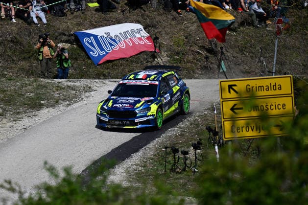 April 10, 2026, Piombino, Piombino, Italy: Drive Roberto Dapro And Co-Driver Luca Guglielmetti Skoda Fabia Rs Rc2 Rally2 Wrc2 Wrc2,They Face 1st The Day Of The Race During Fia World Rally Championship WRC, Motorsport Rallye, WM Croatia Rally 2026 10 April ,Rijeka,Croatia WRC Croatia Rally 2026  - ZUMAb336 20260410_zsp_b336_021 Copyright: xLucaxBarsalix