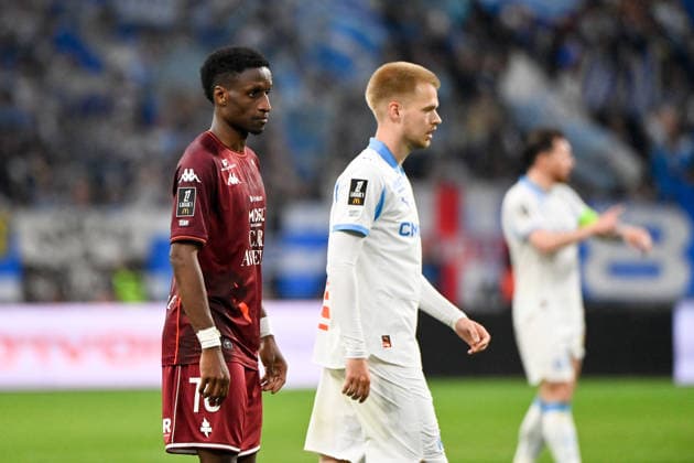 Olympique de Marseille v FC Metz - Ligue 1 McDonald s 2025 2026 70 Bouna SARR (fcm) during the Ligue 1 McDonald s match between Marseille and Metz at Stade Velodrome on April 10, 2026 in Marseille, France. Marseille France  Copyright: xFEPx 776348351