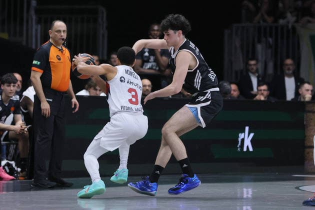 BASKET - Euroleague - Virtus Bologna vs Baskonia Vitoria 03b Markquis Nowell Vitoria-Gasteiz Match BASKETBALL - EUROLEAGUE Virtus Bologna vs Kosner Baskonia Vitoria-Gasteiz 10-04-2026 02 Matteo Baiocchi Virtus Bologna Match BASKETBALL - EUROLEAGUE Virtus Bologna vs Kosner Baskonia Vitoria-Gasteiz 10-04-2026 during Virtus Bologna vs Baskonia Vitoria, Basketball Euroleague match in Bologna, Italy, April 10 2026 Bologna Italy  Copyright: xIPAxSport ABACAx