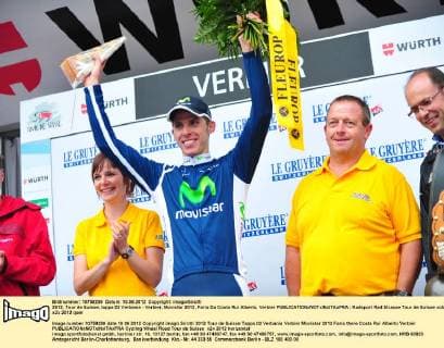 Cycling, Tour de Suisse, Rui Alberto Costa da Faria wins 2nd stage