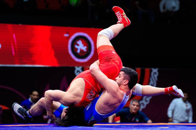 Wrestling, Asian Championships
