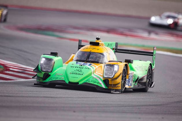 AUTO - ELMS - 4 HOURS OF BARCELONA 2026 34 GARG Bijoy (usa), DE GERUS Reshad (fra), Inter Europol Competition, Oreca 07 - Gibson, LMP2, action during the 4 Hours of Barcelona 2026, 1st round of the 2026 European Le Mans Series on the Circuit de Barcelona-Catalunya from April 10 to 12, 2026 in Barcelona, Spain - BarcelonaSpain  Copyright: xXavixBonillax