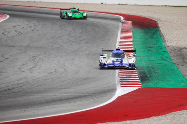 AUTO - ELMS - 4 HOURS OF BARCELONA 2026 27 LENTOUDIS Kriton (gre), QUINN Alex (gbr), ALLEN James (aus), Nielsen Racing, Oreca 07 - Gibson, LMP2 Pro Am, action during the 4 Hours of Barcelona 2026, 1st round of the 2026 European Le Mans Series on the Circuit de Barcelona-Catalunya from April 10 to 12, 2026 in Barcelona, Spain - BarcelonaSpain  Copyright: xXavixBonillax