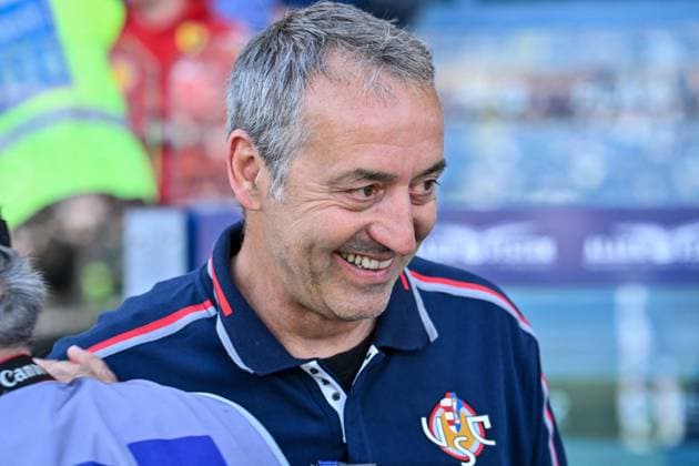 CALCIO - Serie A - Cagliari Calcio vs US Cremonese Marco Giampaolo Head Coach of US Cremonese during Cagliari Calcio vs US Cremonese, Italian soccer Serie A match in Cagliari, Italy, April 11 2026 Cagliari Italy  Copyright: xIPAxSport ABACAx