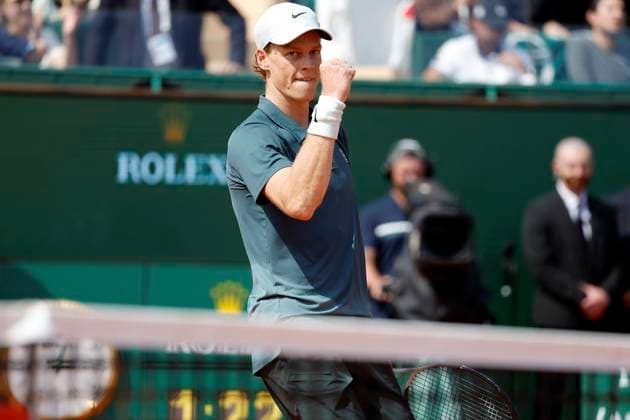 Rolex Monte-Carlo Masters PHOTOPQR NICE MATIN Dylan Meiffret ; Roquebrune Cap-Martin ; 11 04 2026 ; 119e edition du Rolex Monte-Carlo Masters de Tennis. Matchs du 7e jour. ICI : Jannik Sinner remporte son match face a Alexander Zverev Roquebrune Cap-Martin France  Copyright: xPHOTOPQR NICExMATIN MAXPPPxDylanxMeiffretx 20260411NIM7103 20260411NIM7103