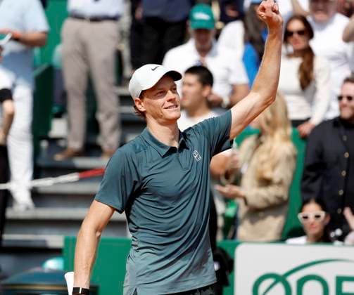 Rolex Monte-Carlo Masters PHOTOPQR NICE MATIN Dylan Meiffret ; Roquebrune Cap-Martin ; 11 04 2026 ; 119e edition du Rolex Monte-Carlo Masters de Tennis. Matchs du 7e jour. ICI : Jannik Sinner remporte son match face a AlexanderZverev Roquebrune Cap-Martin France  Copyright: xPHOTOPQR NICExMATIN MAXPPPxDylanxMeiffretx 20260411NIM7117 20260411NIM7120