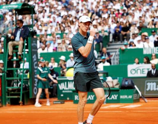 Rolex Monte-Carlo Masters PHOTOPQR NICE MATIN Dylan Meiffret ; Roquebrune Cap-Martin ; 11 04 2026 ; 119e edition du Rolex Monte-Carlo Masters de Tennis. Matchs du 7e jour. ICI : Jannik Sinner Roquebrune Cap-Martin France  Copyright: xPHOTOPQR NICExMATIN MAXPPPxDylanxMeiffretx 20260411NIM7144 20260411NIM7144
