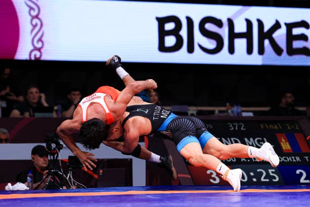 Senior Wrestling Asian Championships 70kg FS - Abhimanyou Abhimanyou (IND) df. Tulga Tumur Ochir (MGL) *** Senior Wrestling Asian Championships 70kg FS Abhimanyou Abhimanyou IND df Tulga Tumur Ochir MGL