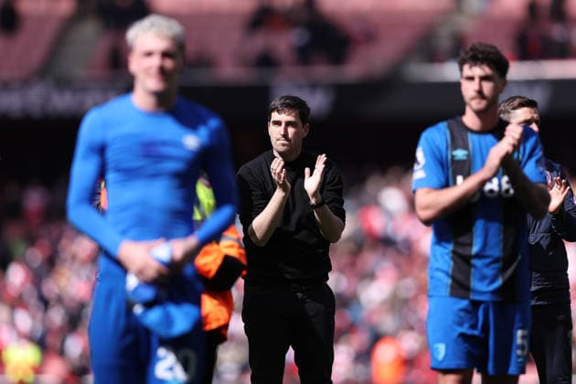 11th April 2026; Emirates Stadium, London, England; Premier League Football, Arsenal versus Bournemouth; Bournemouth manager Andoni Iraola after the match KatiexChan