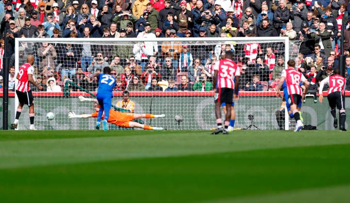 Brentford v Everton, London, UK -21 Mar 2026 Goal for Igor Thiago of Brentford during the Premier League match between Brentford and Everton at GTECH Community stadium, London on 11 April 2026 ( London Gtech Community stadium London England Copyright: xTomxCusden PPAUKx PPA-264060