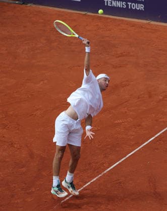 11 04 2026, BMW Open 2026, ATP Tour 500, MTTC Iphitos, Munich, Tennis, Sport, in the picture Jan Lennard Struff GER
