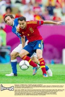Football, EURO 2012, Xavi and Pirlo - The control centres in midfield
