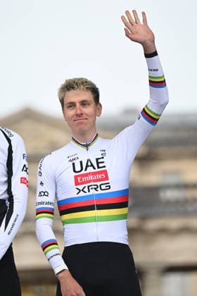 11-04-2026 Presentazione Squadre Paris - Roubaix 2026; 2026, Uae Emirates - Xrg; Pogacar, Tadej; Compiegne; 