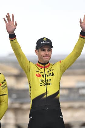 11-04-2026 Presentazione Squadre Paris - Roubaix 2026; 2026, Visma - Lease A Bike; Van Aert, Wout; Compiegne; 