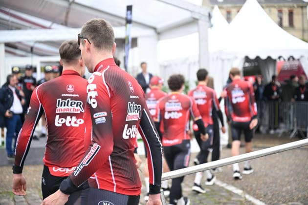 11-04-2026 Presentazione Squadre Paris - Roubaix 2026; 2026, Lotto - Intermarche; Compiegne; 