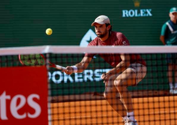 Rolex Monte-Carlo Masters PHOTOPQR NICE MATIN Dylan Meiffret ; Roquebrune Cap-Martin ; 11 04 2026 ; 119e edition du Rolex Monte-Carlo Masters de Tennis. Matchs du 7e jour. ICI : Carlos Alcaraz gagne son match contre Valentin Vacherot ICI : Valentin Vacherot Roquebrune Cap-Martin France  Copyright: xPHOTOPQR NICExMATIN MAXPPPxDylanxMeiffretx 20260411NIM7662 20260411NIM7662