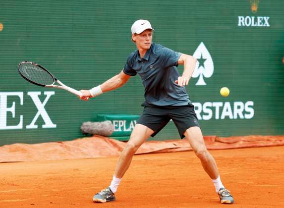 Rolex Monte-Carlo Masters PHOTOPQR NICE MATIN Dylan Meiffret ; Roquebrune Cap-Martin ; 11 04 2026 ; 119e edition du Rolex Monte-Carlo Masters de Tennis. Matchs du 7e jour. ICI : Jannik Sinner remporte son match contre Alexander Zverev ICI : Jannik Sinner Roquebrune Cap-Martin France  Copyright: xPHOTOPQR NICExMATIN MAXPPPxDylanxMeiffretx 20260411NIM7676 20260411NIM7676