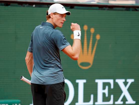 Rolex Monte-Carlo Masters PHOTOPQR NICE MATIN Dylan Meiffret ; Roquebrune Cap-Martin ; 11 04 2026 ; 119e edition du Rolex Monte-Carlo Masters de Tennis. Matchs du 7e jour. ICI : Jannik Sinner remporte son match contre Alexander Zverev ICI : Jannik Sinner Roquebrune Cap-Martin France  Copyright: xPHOTOPQR NICExMATIN MAXPPPxDylanxMeiffretx 20260411NIM7677 20260411NIM7677