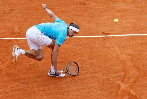 Rolex Monte-Carlo Masters PHOTOPQR NICE MATIN Dylan Meiffret ; Roquebrune Cap-Martin ; 11 04 2026 ; 119e edition du Rolex Monte-Carlo Masters de Tennis. Matchs du 7e jour. ICI : Jannik Sinner remporte son match contre Alexander Zverev ICI : Alexander Zverev Roquebrune Cap-Martin France  Copyright: xPHOTOPQR NICExMATIN MAXPPPxDylanxMeiffretx 20260411NIM7688 20260411NIM7688