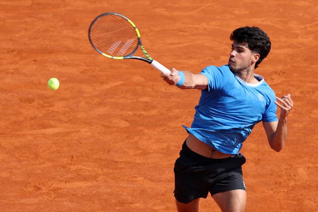 Tennis, ATP Tournament in Monte Carlo, Carlos Alcaraz - Valentin Vacherot