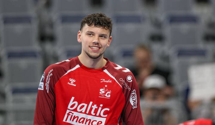 GER, Mannheim, Rhein Neckar Löwen vs Flensburg Handewitt, Daikin Handball Bundesliga, Handball, HBL, Spielzeit 2025 2026, SAP Arena, 28 Spieltag im Bild v l Marko Grgic SG FlensburgHandewitt 17 DFB DFL REGULATIONS PROHIBIT ANY USE OF PHOTOGRAPHS AS IMAGE SEQUENCES AND OR QUASI VIDEO, 11 04 2026 Copyright: HMBxMedia HendrikxHamelau