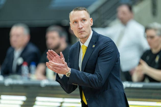 Mikko Riipinen MHP RIESEN Ludwigsburg, Head Coach , GER, MHP RIESEN Ludwigsburg vs ALBA Berlin, Basketball Bundesliga, easycredit BBL, Matchday 29, Season 2025 2026, 11 04 2026, GER, MHP RIESEN Ludwigsburg vs ALBA Berlin, Basketball Bundesliga, easycredit BBL, Matchday 29, Season 2025 2026, 11 04 2026 Ludwigsburg Copyright: xEibner-Pressefoto SaschaxWaltherx EP_EER