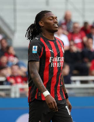 Foto IPP Roberto Bregani Milano 11-04-2026 Calcio Campionato di Serie A 2025 2026, Milan- Udinese Nella foto Rafael Leao del Milan. Italy Photo Press World Copyright. italy ITALY  Copyright: xR4924_italyphotopressx
