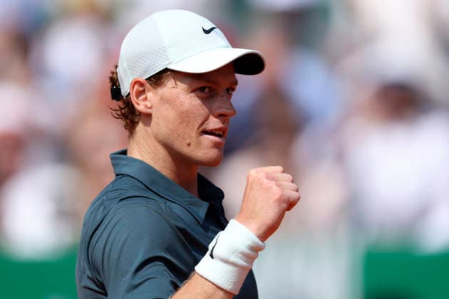Rolex Monte-Carlo Masters - Day Seven Jannik Sinner of Italy celebrates after winning his Semi Final match against Alexander Zverev of Germany on day Seven of the Rolex Monte-Carlo Masters at Monte-Carlo Country Club on April 11, 2026 in Monte-Carlo, Monaco. Monaco Monte-Carlo Country Club Monte_Carlo Monaco Copyright: xAllstarxPicturexLibraryxLtdx
