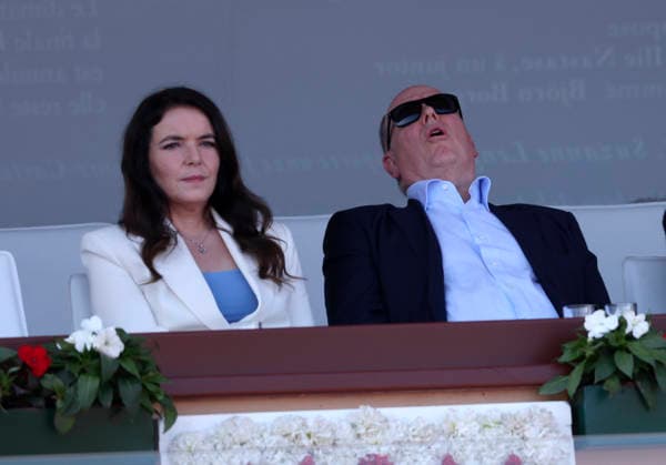 Rolex Monte-Carlo Masters - Day Seven Melanie-Antoinette De Massy and Prince Albert of Monaco watch play on day Seven of the Rolex Monte-Carlo Masters at Monte-Carlo Country Club on April 11, 2026 in Monte-Carlo, Monaco. Monaco Monte-Carlo Country Club Monte_Carlo Monaco Copyright: xAllstarxPicturexLibraryxLtdx