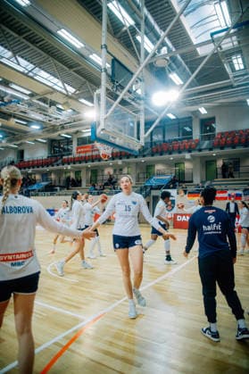 BB 1BL Women Syntainics MBC Lions BC Pharmaserv Marburg Sona Svetlikova GISA Lions MBC during the 2025 2026 season in the semi-finals playoff in game 1 of 5 in the DBBL Toyota Bundesliga Syntainics MBC Lions and BC Pharmaserv Marburg at the SWH Arena on April 11, 2026 in Halle Saale, Sachsen Anhalt, Germany