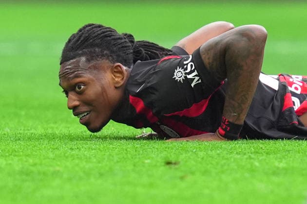 AC Milan™s Rafael Leao during the Serie A soccer match between Ac Milan and Udinese at the San Siro Stadium in Milan , north Italy - Saturday , April 11 , 2026 . - Soccer .  Copyright: xSpada LaPressex