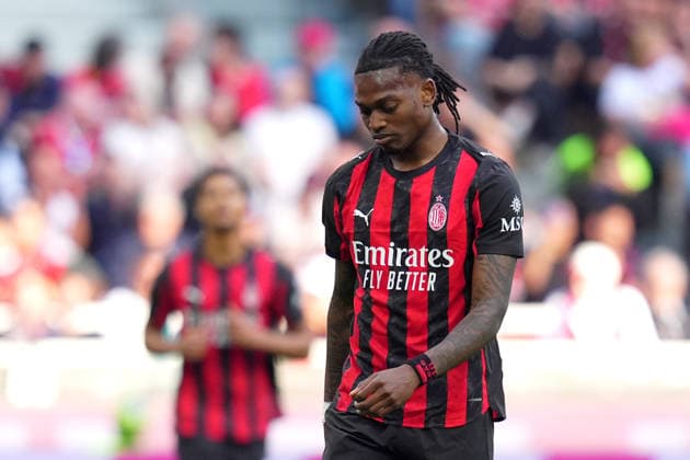 AC Milan™s Rafael Leao during the Serie A soccer match between Ac Milan and Udinese at the San Siro Stadium in Milan , north Italy - Saturday , April 11 , 2026 . - Soccer .  Copyright: xSpada LaPressex