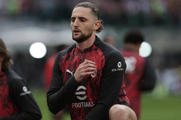 CALCIO - Serie A - AC Milan vs Udinese Calcio AC Milan s ADRIEN RABIOT during the Italian Serie A Enilive soccer championship football match between AC Milan and Udinese Calcio at San Siro Stadium on April 11th, 2026, Milan, Italy Milan Italy  Copyright: xIPAxSport ABACAx