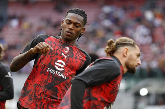 CALCIO - Serie A - AC Milan vs Udinese Calcio AC Milan s RAFAEL LEAO during the Italian Serie A Enilive soccer championship football match between AC Milan and Udinese Calcio at San Siro Stadium on April 11th, 2026, Milan, Italy Milan Italy  Copyright: xIPAxSport ABACAx