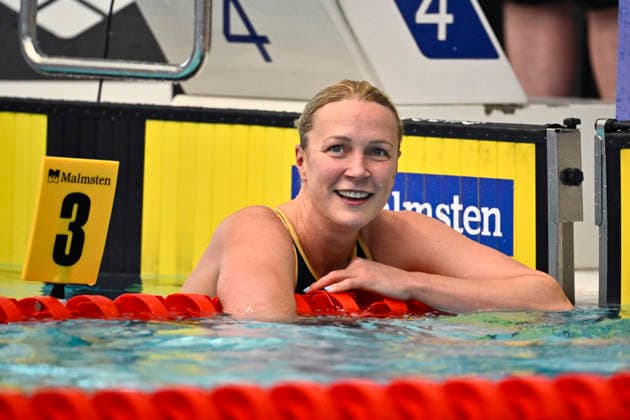 STOCKHOLM, SWEDEN 20260411 Sarah Sjöström came in second place in the women s 50 m freestyle during the Malmsten Swim Open at Erikdalsbadet in Stockholm. STOCKHOLM SWEDEN x10430x *** STOCKHOLM, SWEDEN 20260411 Sarah Sjöström came in second place in the women s 50 m freestyle during the Malmsten Swim Open at Erikdalsbadet in Stockholm STOCKHOLM SWEDEN x10430x  Copyright: xChristinexOlsson TTx MALMSTEN SWIM OPEN 2026