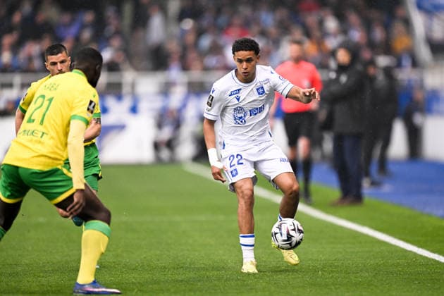 AJ Auxerre v FC Nantes - Ligue 1 McDonald s 2025 2026 22 Fredrik OPPEGARD (aja) during the Ligue 1 McDonald s match between Auxerre and Nantes at Stade Abbe Deschamps on April 11, 2026 in Auxerre, France. Auxerre France  Copyright: xFEPx 776348346