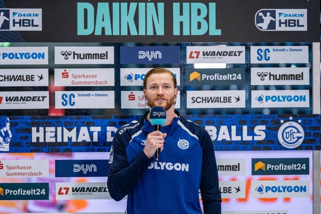 Daikin Handball Bundesliga, VfL Gummersbach HSG Wetzlar, 11 04 2026 Tom Kiesler VfL Gummersbach, 30 , Daikin Handball Bundesliga, VfL Gummersbach HSG Wetzlar, 11 04 2026 Copyright: xBEAUTIFULxSPORTS Erlhofx