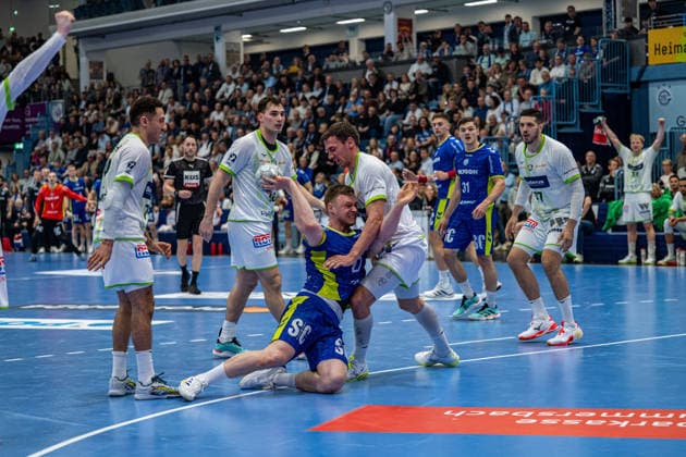 Daikin Handball Bundesliga, VfL Gummersbach HSG Wetzlar, 11 04 2026 Kristjan HorÅ¾en VfL Gummersbach, 27 , Daikin Handball Bundesliga, VfL Gummersbach HSG Wetzlar, 11 04 2026 Copyright: xBEAUTIFULxSPORTS Erlhofx