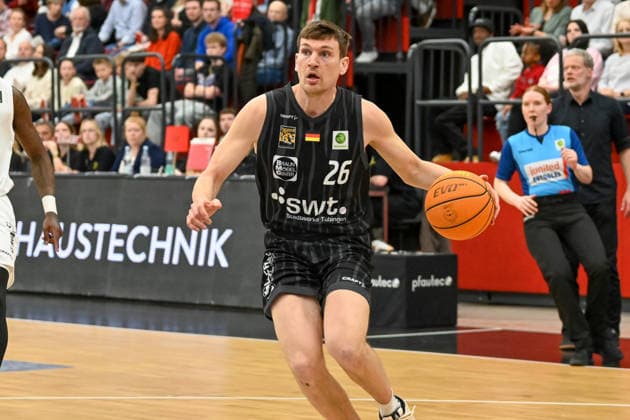 Till Joenke Tigers Tuebingen, 26 Artland Dragons vs Tigers Tuebingen, 2 Basketball Bundesliga, Pro A, 31 Matchday, Season 2025 2026, 11 04 2026, Artland Dragons vs Tigers Tuebingen, 2 Basketball Bundesliga, Pro A, 31 Matchday, Season 2025 2026, 11 04 2026 Quakenbrueck Copyright: xEibner-Pressefoto RobertxGertzenx EP_RGN