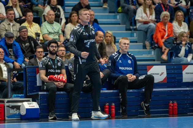 Guðjon Valur Sigurðsson, Head Coach, VfL Gummersbach , VfL Gummersbach vs HSG Wetzlar, Daikin Handball Bundesliga, Men , 28 Matchday, 11 04 2026 Gummersbach NRW Germany Copyright: xkolbert-press MartinxWdziecznyx