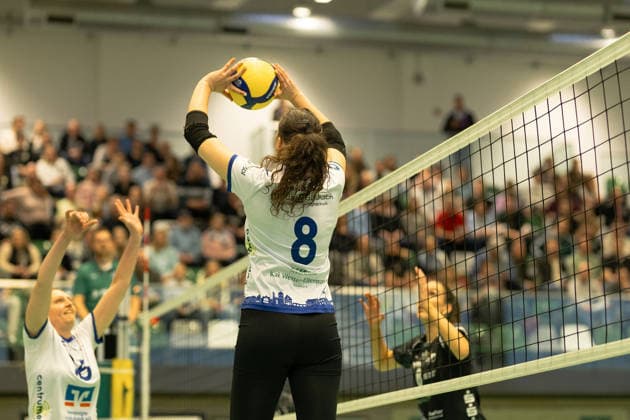Volleyball, Women, 2nd BL, VC Osnabrück - SCU Emlichheim