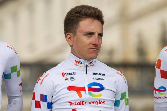 Cycling, Paris Roubaix, Team Presentation Men, 11 04 2026 Thomas Gachignard FRA, TotalEnergies Compiegne France Copyright: xMarcelxHilgerx