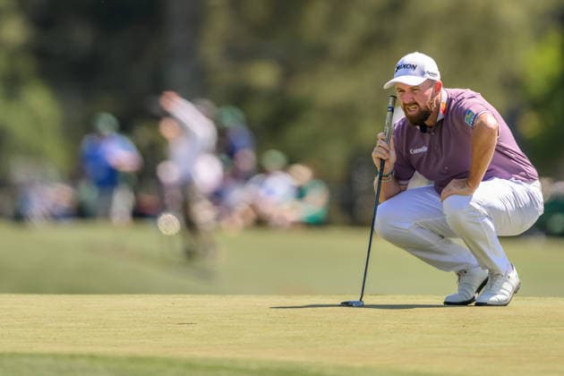 260411 Shane Lowry of Ireland during the third round of the 2026 Masters Golf Tournament on April 11, 2026 in Augusta Photo Petter Arvidson BILDBYRAN kod PA PA1195 golf masters bbeng the masters augusta  Copyright: PETTERxARVIDSON BB260411PA099