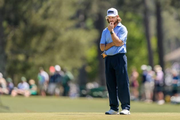 260411 Tommy Fleetwood of England during the third round of the 2026 Masters Golf Tournament on April 11, 2026 in Augusta Photo Petter Arvidson BILDBYRAN kod PA PA1195 golf masters bbeng the masters augusta  Copyright: PETTERxARVIDSON BB260411PA100