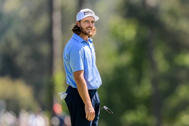 260411 Tommy Fleetwood of England during the third round of the 2026 Masters Golf Tournament on April 11, 2026 in Augusta Photo Petter Arvidson BILDBYRAN kod PA PA1195 golf masters bbeng the masters augusta  Copyright: PETTERxARVIDSON BB260411PA102