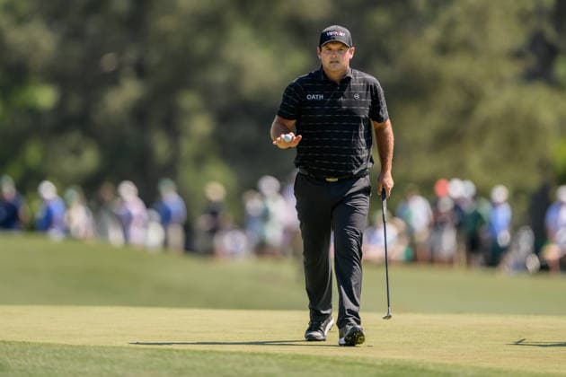260411 Patrick Reed of United States during the third round of the 2026 Masters Golf Tournament on April 11, 2026 in Augusta Photo Petter Arvidson BILDBYRAN kod PA PA1195 golf masters bbeng the masters augusta  Copyright: PETTERxARVIDSON BB260411PA110