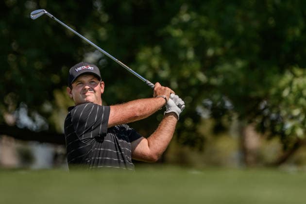260411 Patrick Reed of United States during the third round of the 2026 Masters Golf Tournament on April 11, 2026 in Augusta Photo Petter Arvidson BILDBYRAN kod PA PA1195 golf masters bbeng the masters augusta  Copyright: PETTERxARVIDSON BB260411PA111