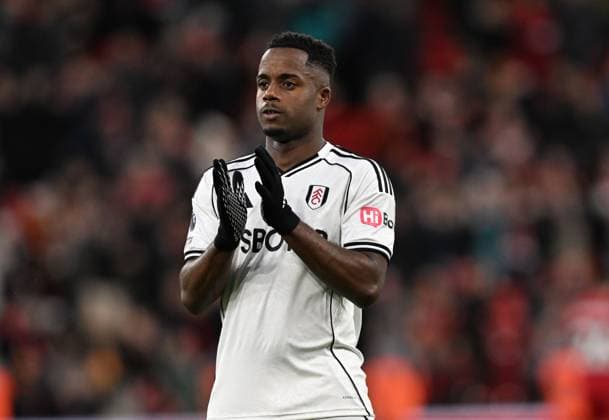 Ryan Sessegnon of Fulham applauds the fans after the game Liverpool v Fulham, Premier League, Football, Anfield, Liverpool, UK - 11 Apr 2026Liverpool Anfield United Kingdom EDITORIAL USE ONLY No use with unauthorised audio, video, data, fixture lists, club league logos or live services. Online in-match use limited to 120 images, no video emulation. No use in betting, games or single club league player publications. Copyright: xAnnaxGowthorpe Shutterstockx 16823590cg