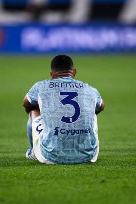 Atalanta BC v Juventus FC - Serie A Gleison Bremer of Juventus FC looks dejected during the Serie A football match between Atalanta BC and Juventus FC. Bergamo Italy Copyright: xNicolòxCampox