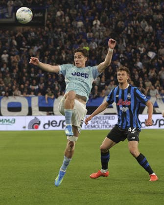Kenan Yildiz of Juventus FC play the ball during Atalanta BC vs Juventus FC, 32Â° Serie A Enilive 2025-26 game at New Balance Arena in Bergamo (BG), Italy, on April 11, 2026.  Copyright: xDavidexCasentini IPAxSportx xipa-agency.netx xx IPA_73897930 IPA_Agency_IPA73897930